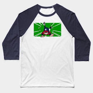 8-Bit Baseball Slide - Atlanta Baseball T-Shirt